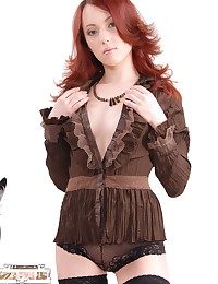 Piping hot hot redhead